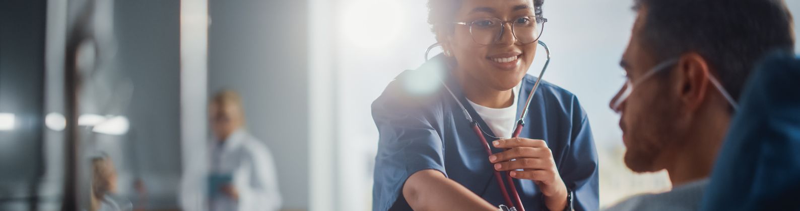 provider with a patient