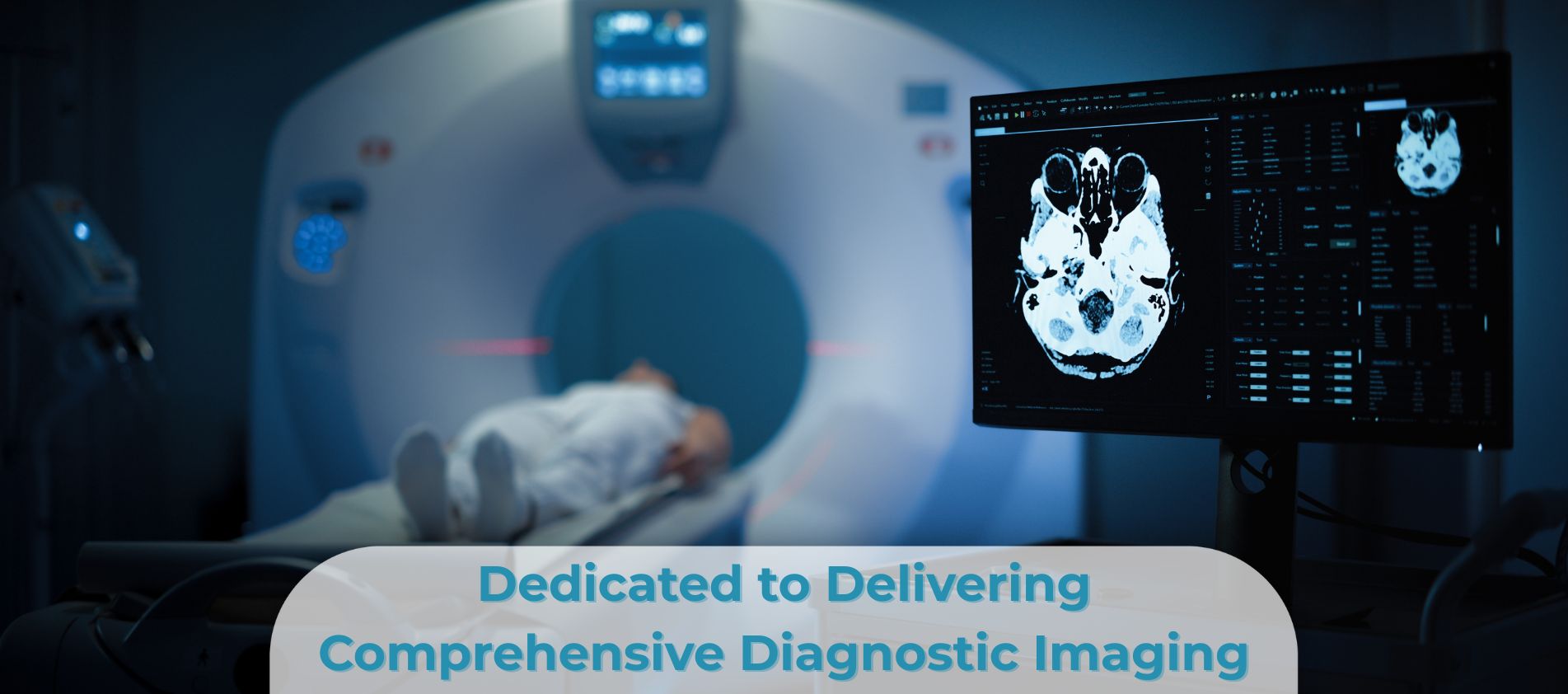 MRI machine and scan