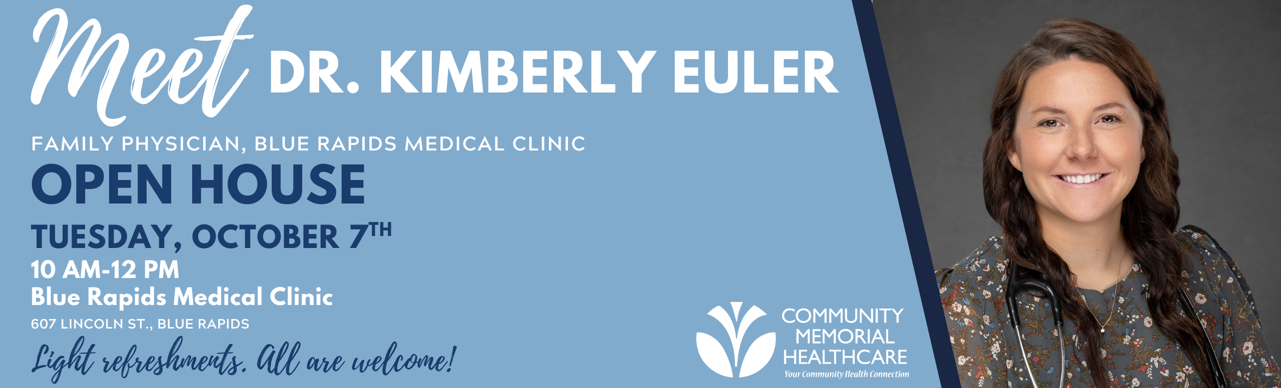 Open House to Welcome Dr. Kimberly Euler
