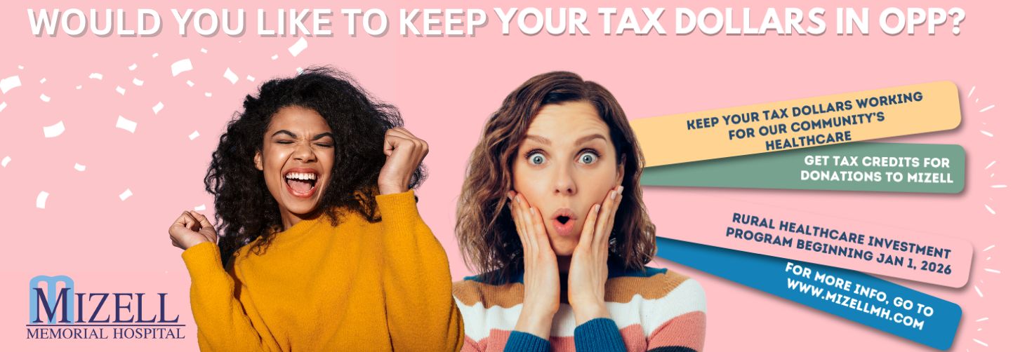 how would you like to keep your tax dollars in opp