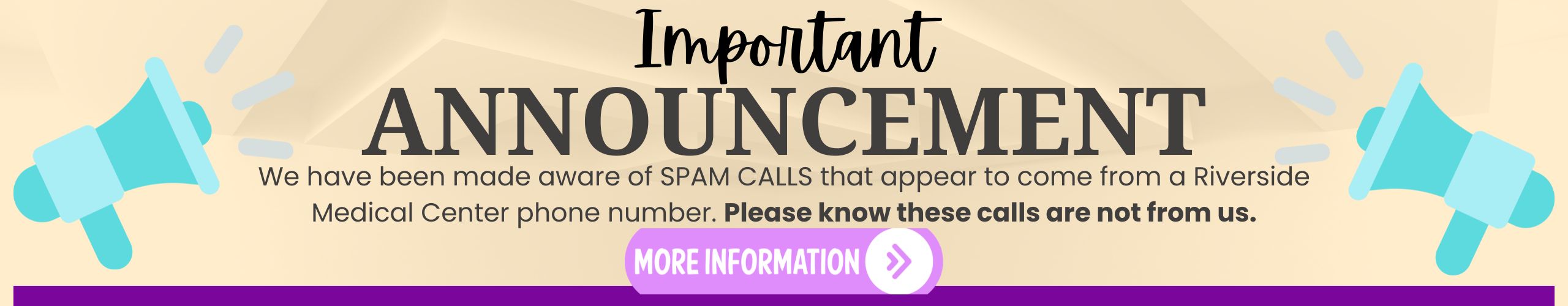 important announcement