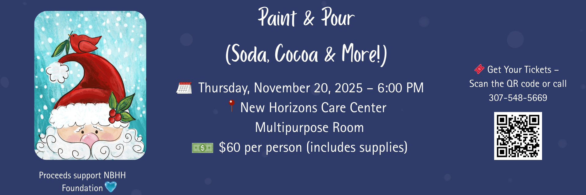 Paint & Pour Foundation Event November 20th