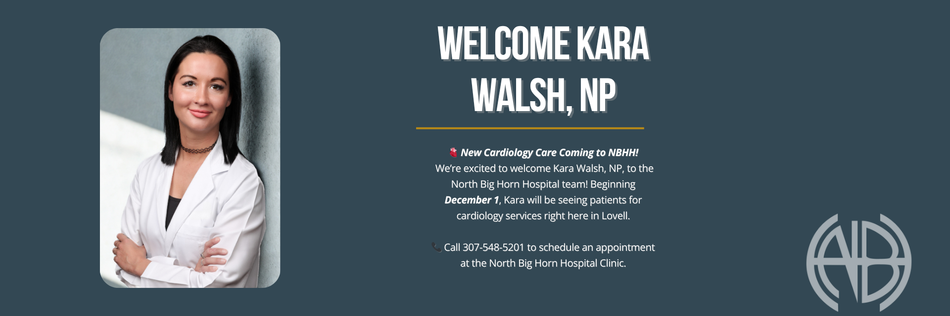 Welcome Kara Walsh, NP