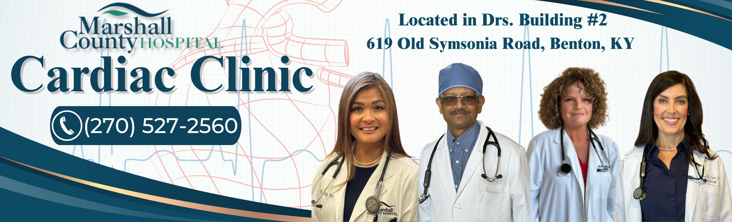 cardiac clinic located in drs building #2