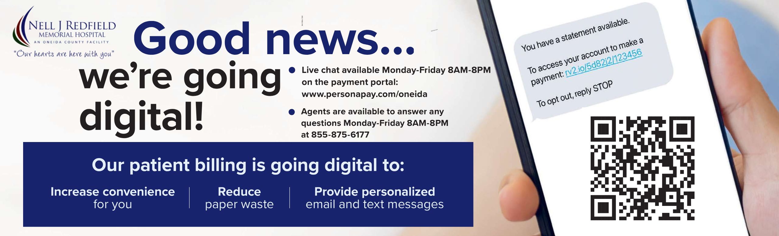 were going digital qr code