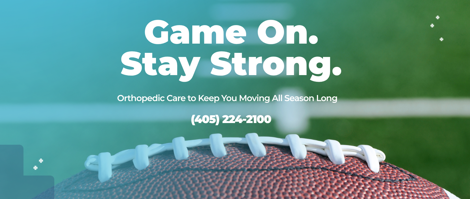 Game On. Stay Strong.