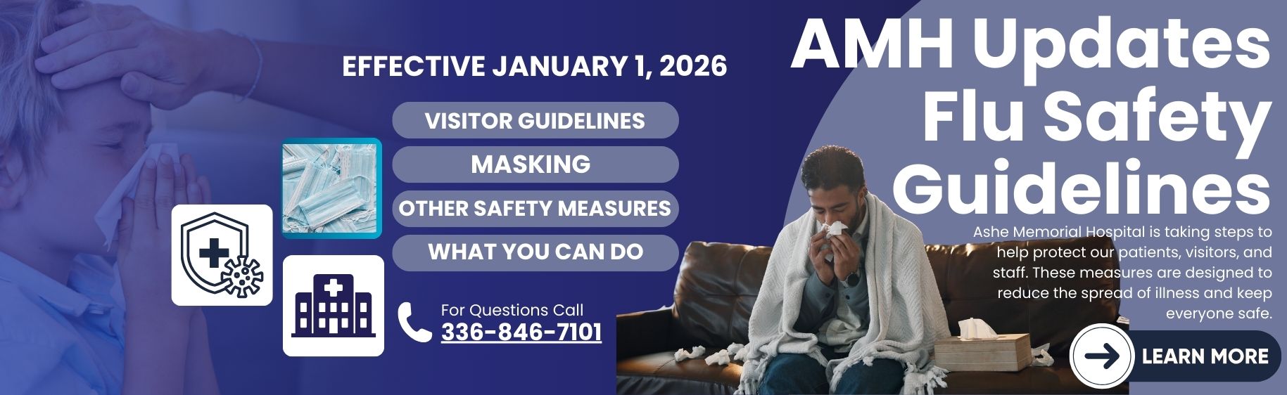 AMH Flu guidelines and restrictions read more effective January 1, 2026