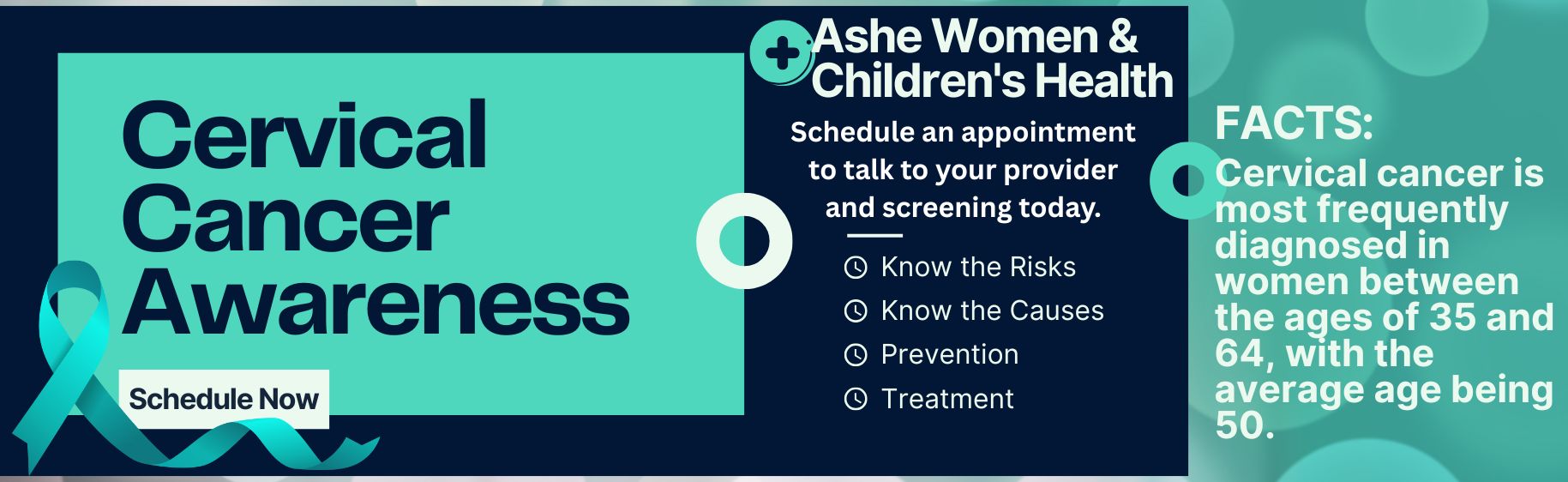 cervical cancer awareness month schedule an appointment