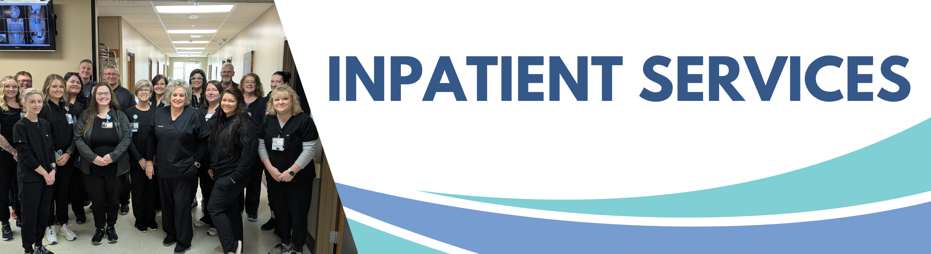 Group photo of nursing staff "Inpatient Services"