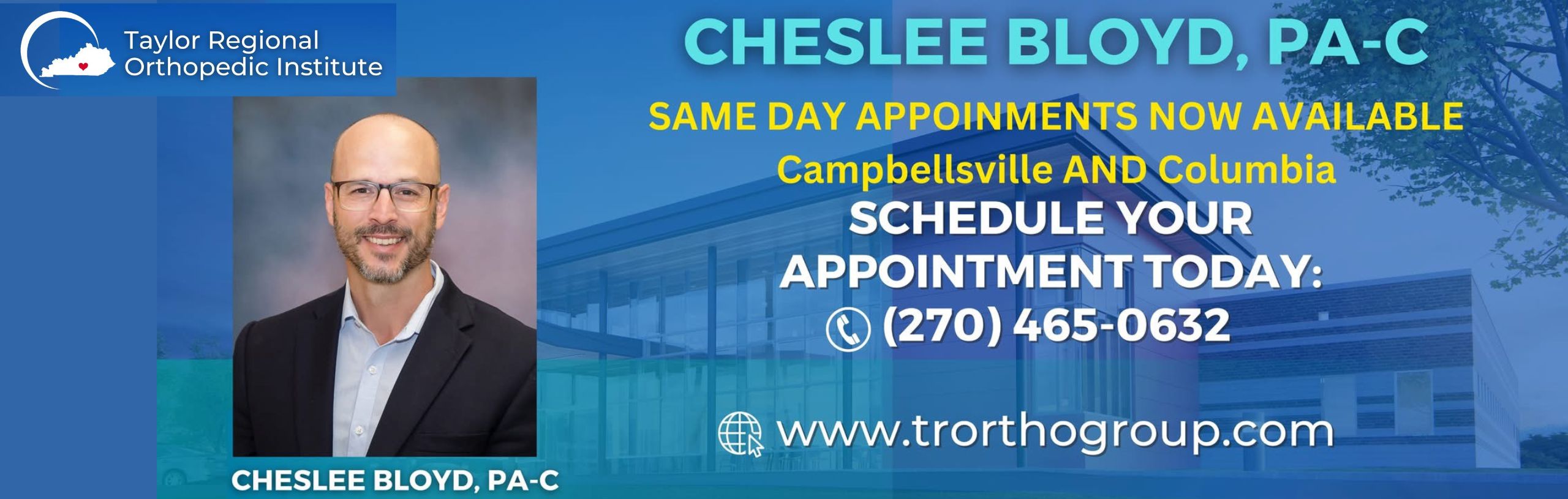 Chelsea bloyd, PC-C now accepting patients