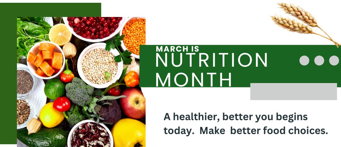 nutrition month healthier you