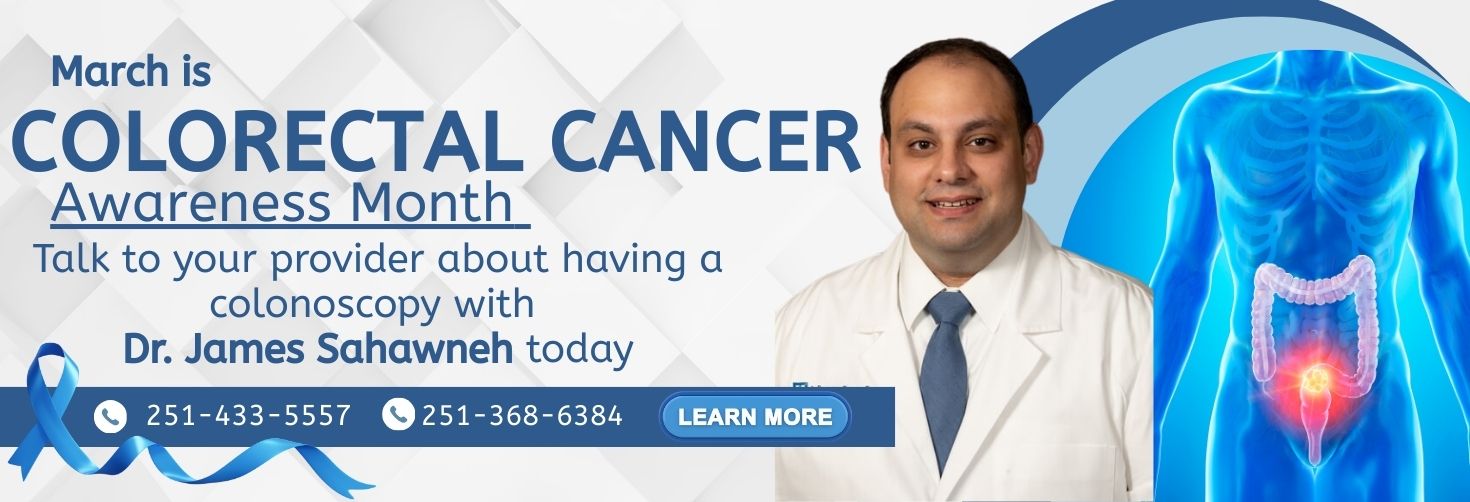 schedule a colonoscopy March is Colorectal cancer
