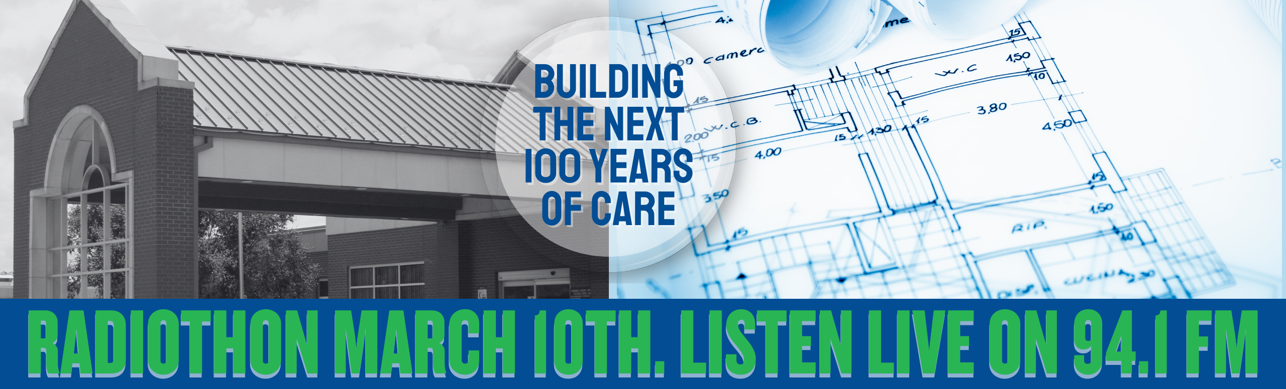 Radiothon. March 10th. Listen Live on 94.1 FM.