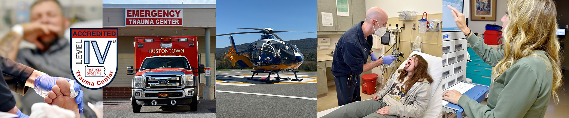 Emergency Trauma Center
Accredited Level IV Trauma Center