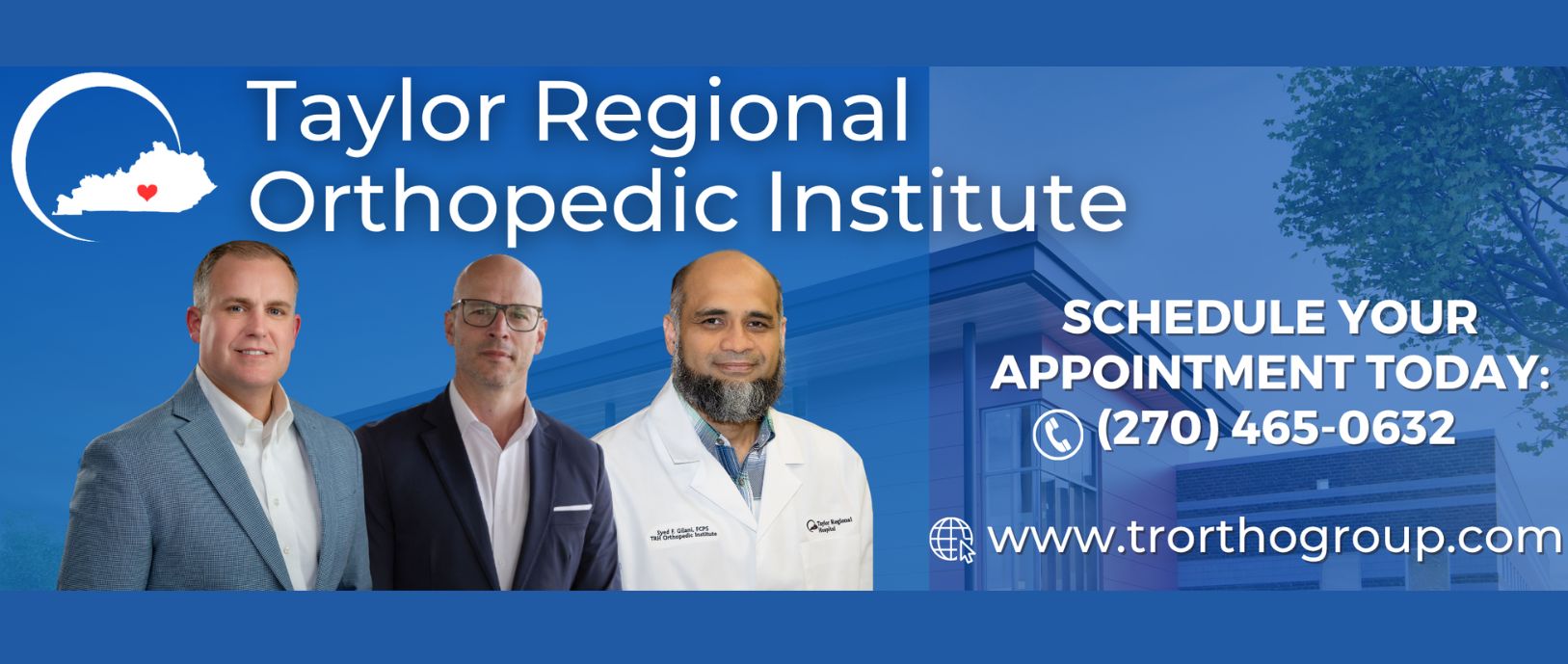 Ortho providers schedule an appointment today