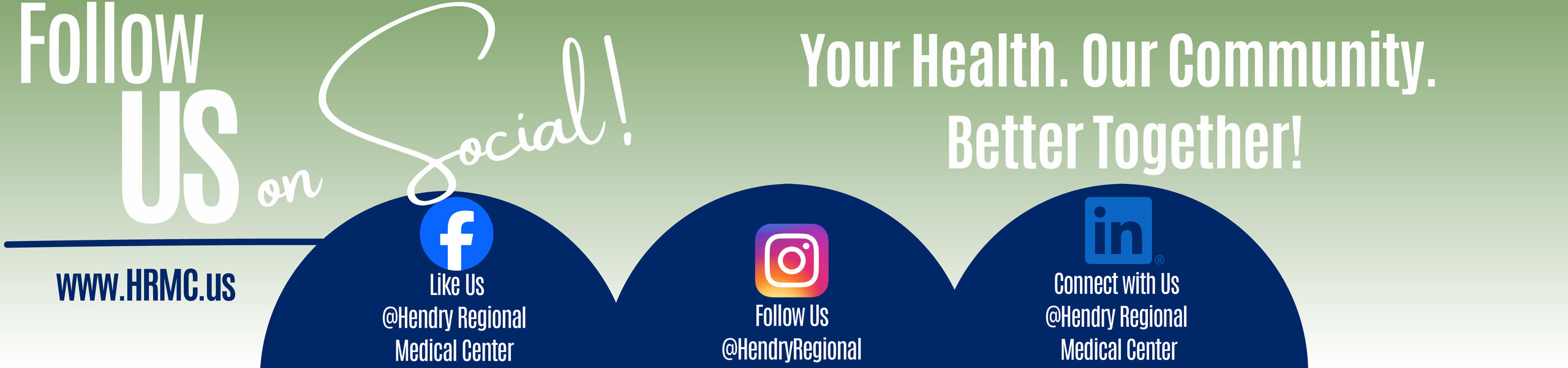 Follow Us on Social!