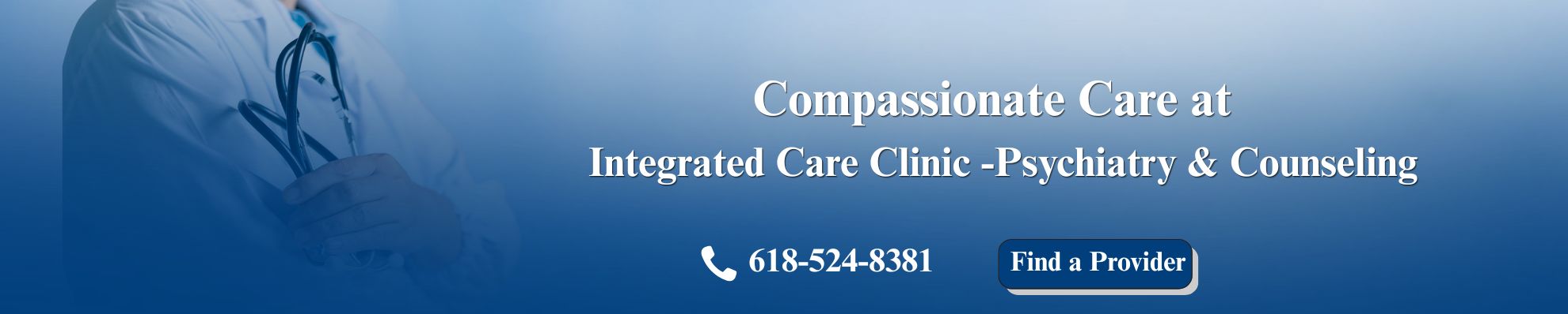 Integrated Clinic Care Psychiatry and counseling find a provider