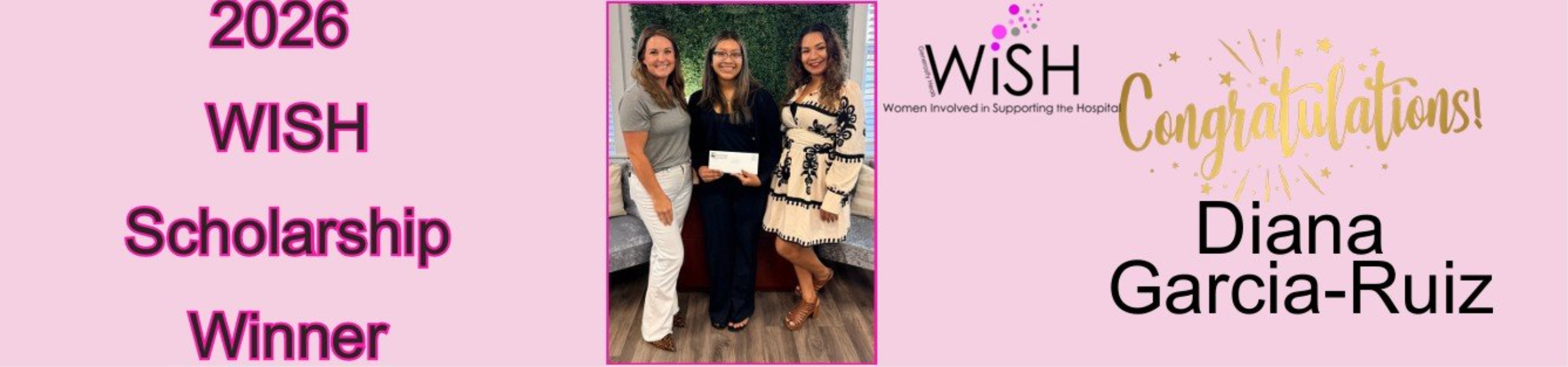 WISH Scholarship - Diana Garcia-Ruiz