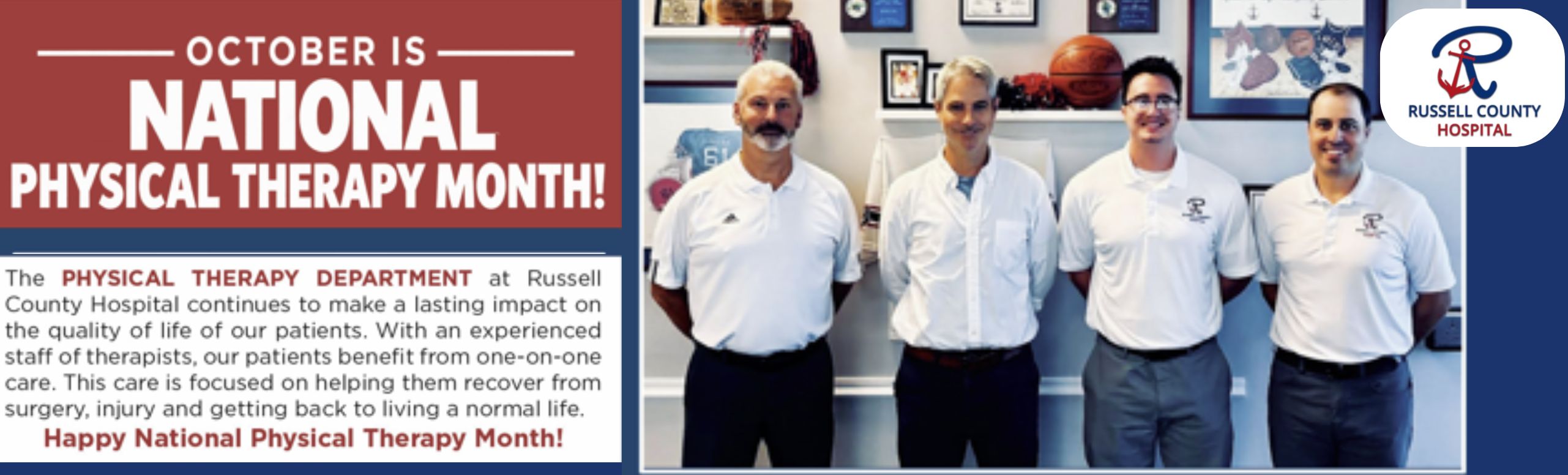 October Physical therapy month