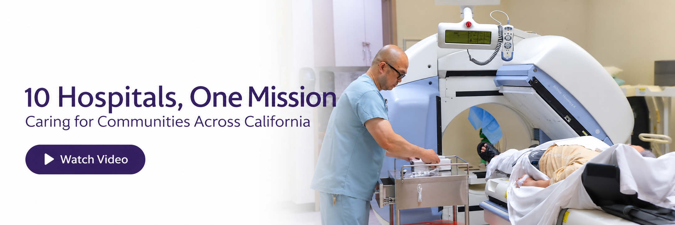 Watch 10 Hospitals, One Mission: Caring for Communities Across California on YouTube.