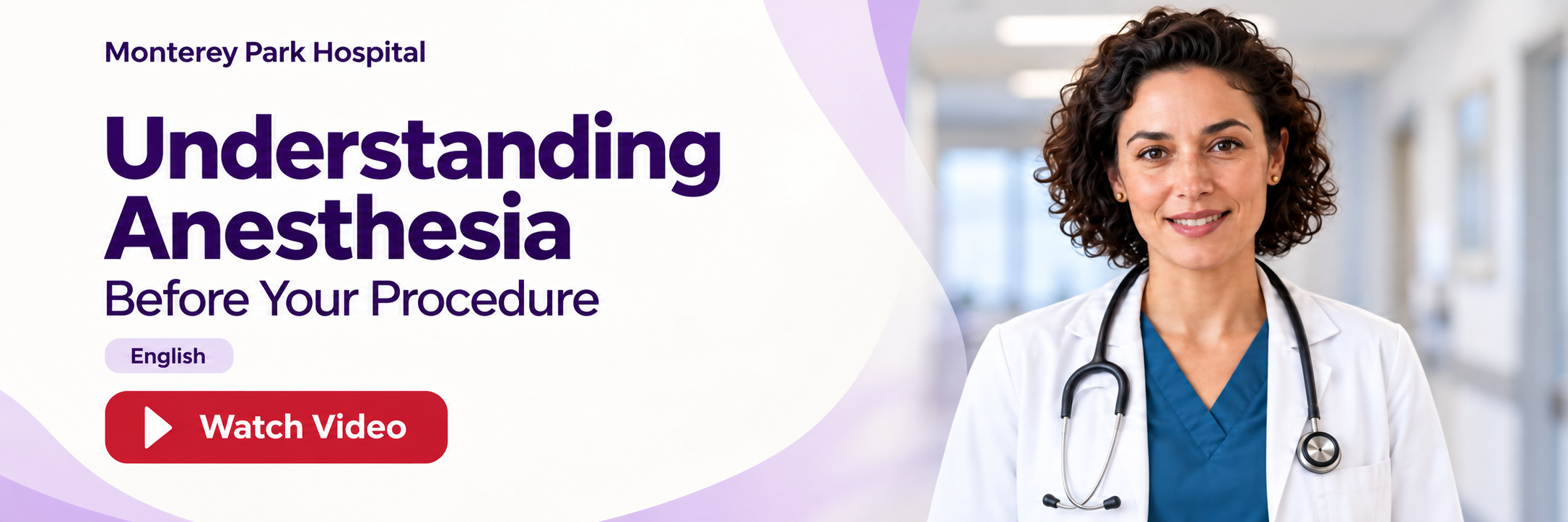 Understanding Anesthesia Before Your Procedure (English). Watch the video on YouTube.