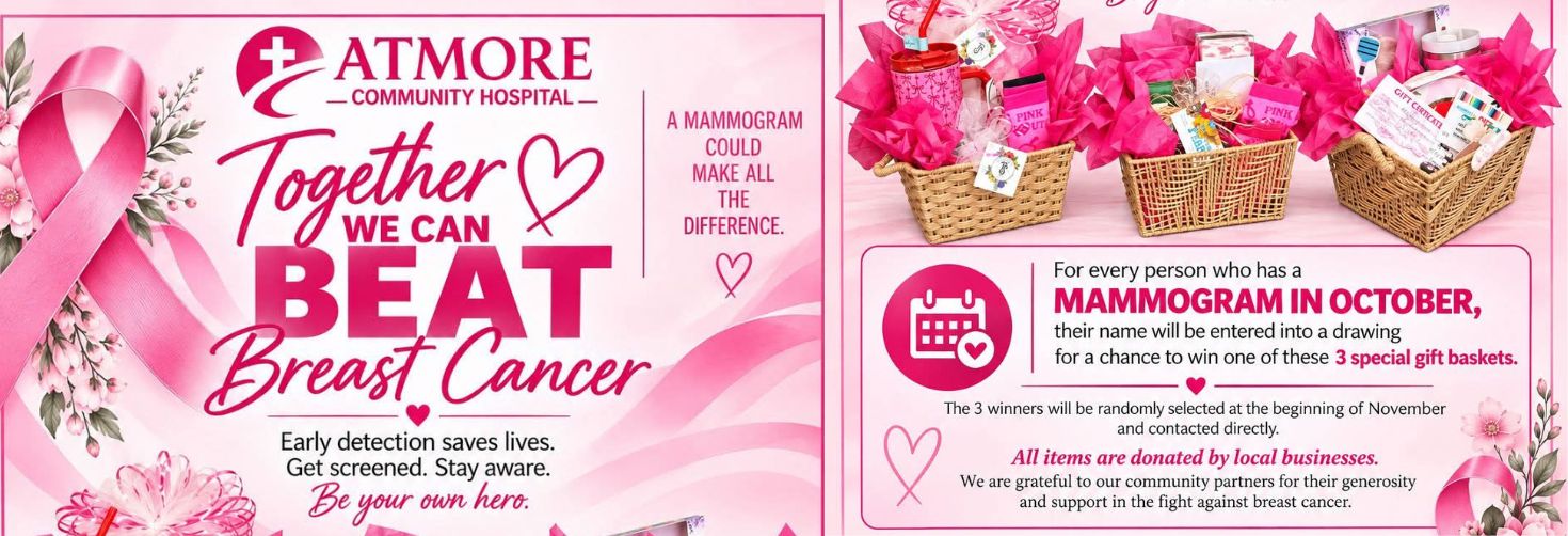 together we can beat cancer mammograms in OCtober